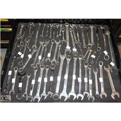 APPROX.40 COMBINATION WRENCHES, METRIC &