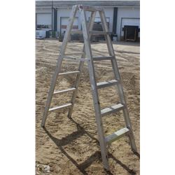 6 FOOT FALCON ALUMINUM STEP LADDER