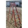 Image 1 : 6 FOOT FEATHERLITE FIBERGLASS STEP LADDER