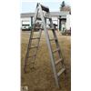Image 1 : 7 FOOT ALUMINUM STEP/EXTENSION LADDER