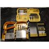 Image 1 : 3 CASES OF ASSORTED DEWALT DRILL BITS & DRIVER