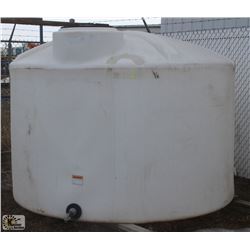 1250 GALLON WATER TANK