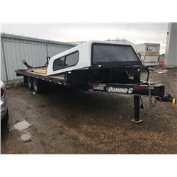 2017 DIAMOND C ROADCLIPPER 20' TRAILER