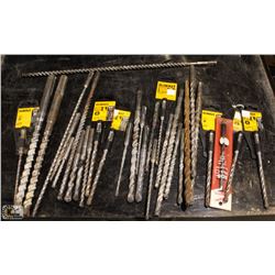 APPROX. 30 HAMMER DRILL BITS