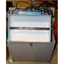 COLORTRAN LARGE JOBSITE WORK LIGHT, MISSING GLASS