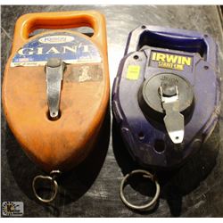 LOT OF 2 CHALK LINES