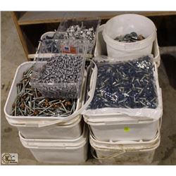 LOT OF ASSORTED MASTER GRIPPERS FASTENERS