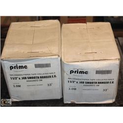 2 BOXES OF VALMONT PRIME 1 1/2" X .148 GALVANIZED