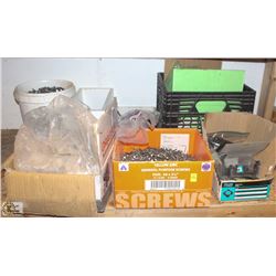 LOT OF ASSORTED FASTENERS