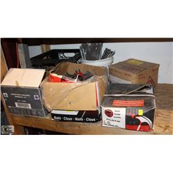 LOT OF ASSORTED NAILS