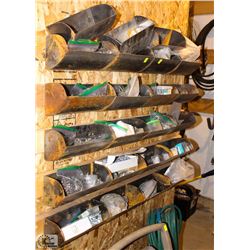 23 METAL WALL MOUNTED ORGANIZERS