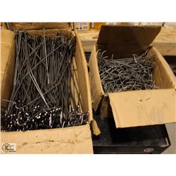 2 BOXES OF CLEARCO WIRE HOOKS