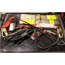 LOT OF THREE 10LBS CAPACITY TOOL LANYARD W/ 2