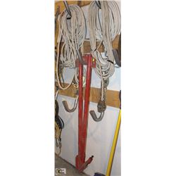 PORTABLE C-CLAMP GUARD RAIL SYSTEM