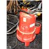 Image 1 : RED SUBMERSIBLE SUMP PUMP