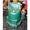 Image 1 : ZOELLER CO. SUBMERSIBLE SUMP PUMP, AS IS