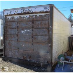 20 FOOT STORAGE CONTAINER W/ PULL DOWN DOOR