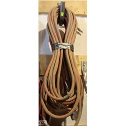 2 ASSORTED LENGTH HEAVY DUTY AIR HOSES