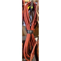 2 ASSORTED LENGTH HEAVY DUTY AIR HOSES