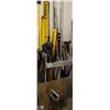 Image 1 : LARGE LOT OF ASSORTED SURVEYING TOOLS