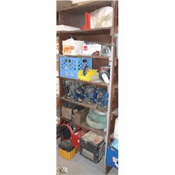 LOT OF 1 SHELF SECTION CONTAINS
