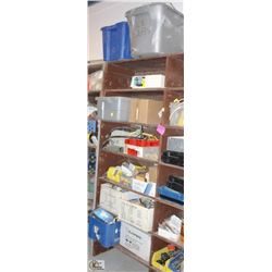 LOT OF 1 SHELF SECTION CONTAINS