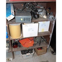 LOT OF 1 SHELF SECTION CONTAINS