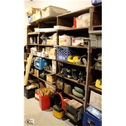18 SHELF WALL SHELVING UNIT