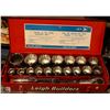 Image 1 : COMPLETE JET 21 PIECE 1" DRIVE SAE SOCKET SET