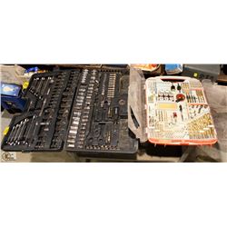 INCOMPLETE MASTERCRAFT SOCKET SET W/ INCOMPLETE