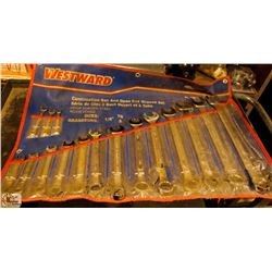 COMPLETE SET OF WESTWARD SAE COMBINATION