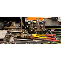 CRATE OF ASSORTED VISE GRIP CLAMPS, 2 BOLT