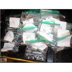 20 BAGS OF ASSORTED SAE SOCKETS