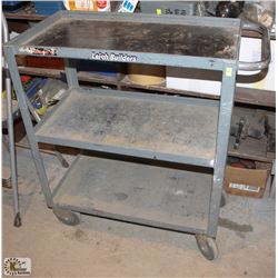 3 TIER METAL TRANSPORTATION CART