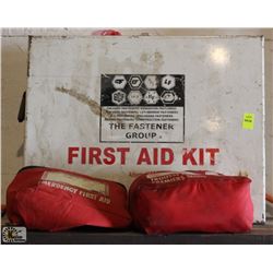 1 LARGE & 2 SMALL FIRST AID KITS
