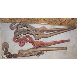 4 ASSORTED LOAD BOOMERS