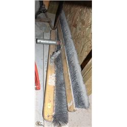 3 CONCRETE FINISHING BRUSHES