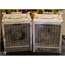 LOT OF 2 INDUSTRIAL 4800WATT HEATERS
