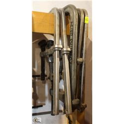 LOT OF 5 BESSEY CLAMPS