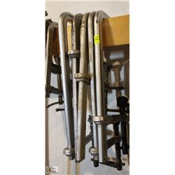 LOT OF 5 BESSEY CLAMPS