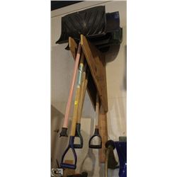 LOT OF 5 SNOW SHOVELS