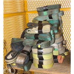 OVER 35 ASSORTED SLINGS