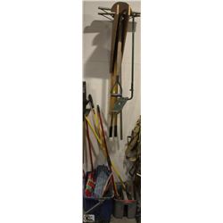 LOT OF ASSORTED CLEANING TOOLS & MORE