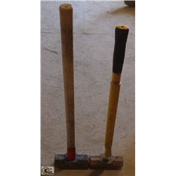 LOT OF 2 SLEDGE HAMMER