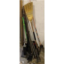 5 TON HYDRAULIC BOTTLE JACK & 3 METAL ADJUSTABLE