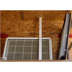 LOT OF 5 ASSORTED WINDOWS
