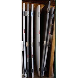 LOT OF 6 ASSORTED METAL DOORS