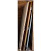 Image 1 : LOT OF 5 ASSORTED SIZE WOODEN DOORS