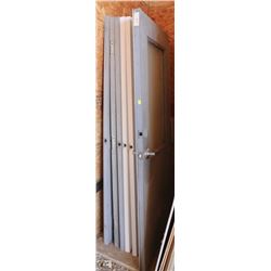 LOT OF 7 ASSORTED METAL DOORS