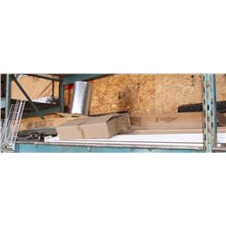 SHELF OF ASSORTED WOOD